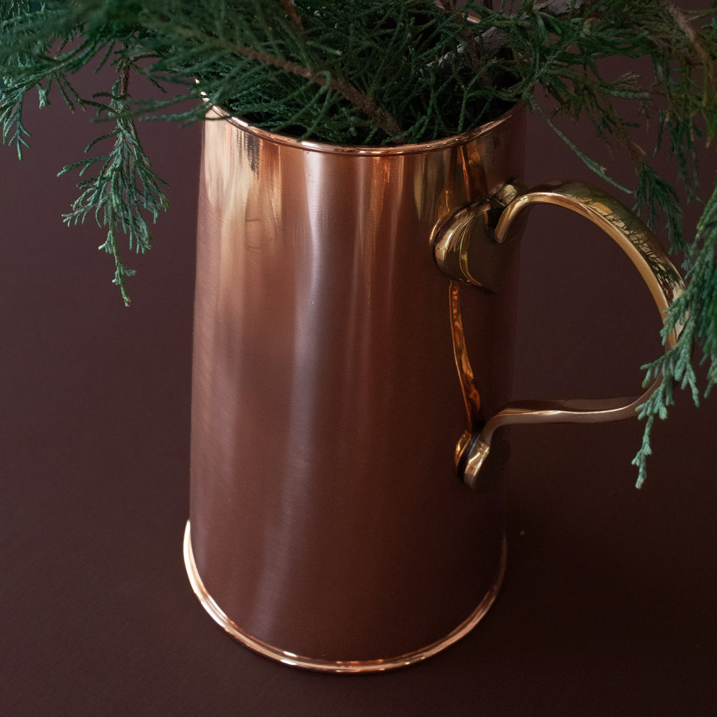 Galley & Fen Copper Water Pitcher | Heirloom Boulevard