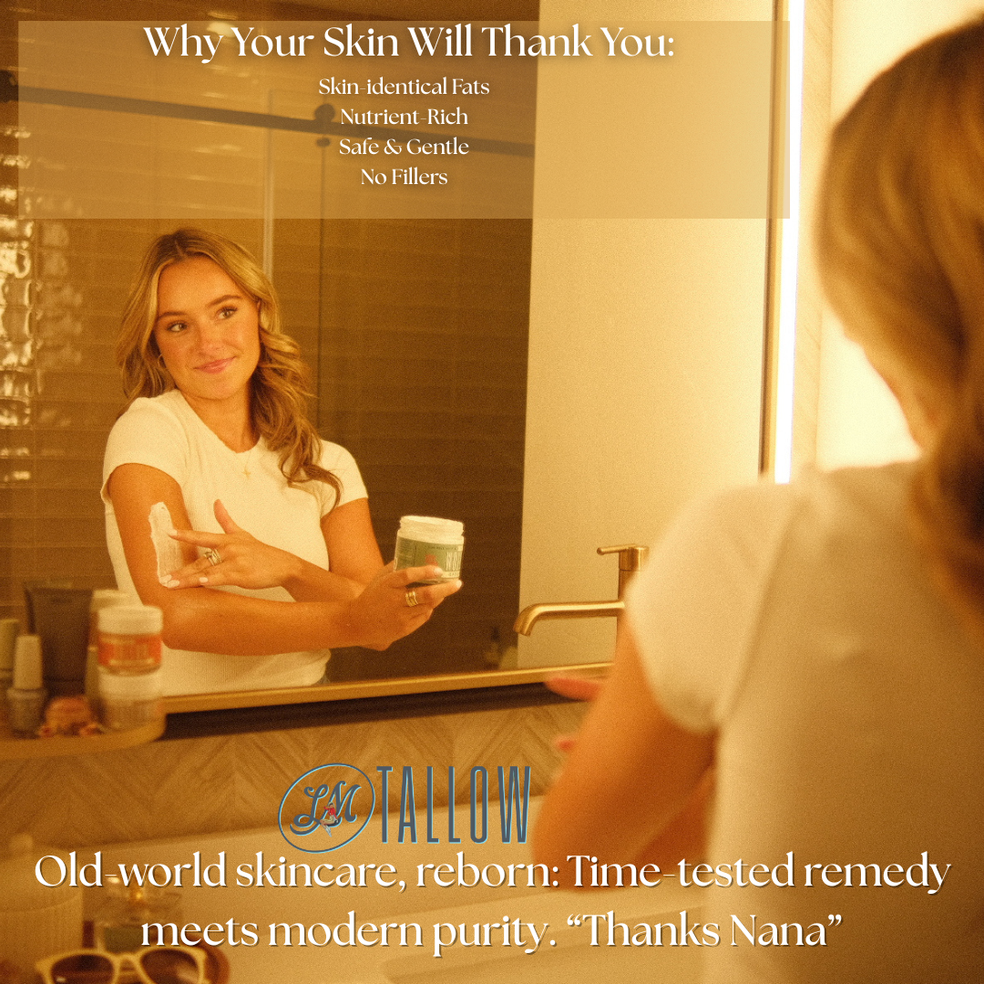 Unscented Tallow Balm – All-Natural Beef Tallow Moisturizer