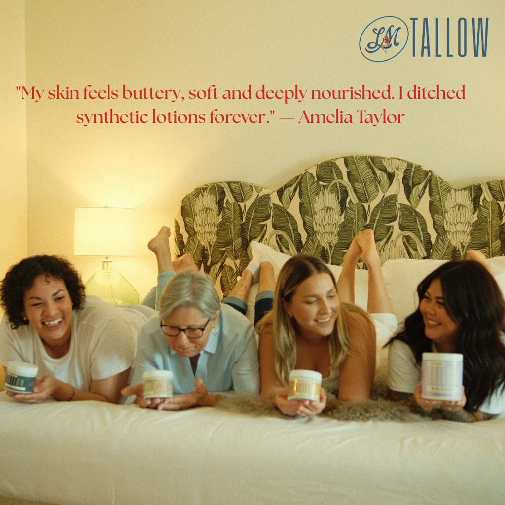 Whipped Tallow | All Natural Moisturizer Choose Scent Size 2oz-85oz Lady May Tallow | Heirloom Boulevard