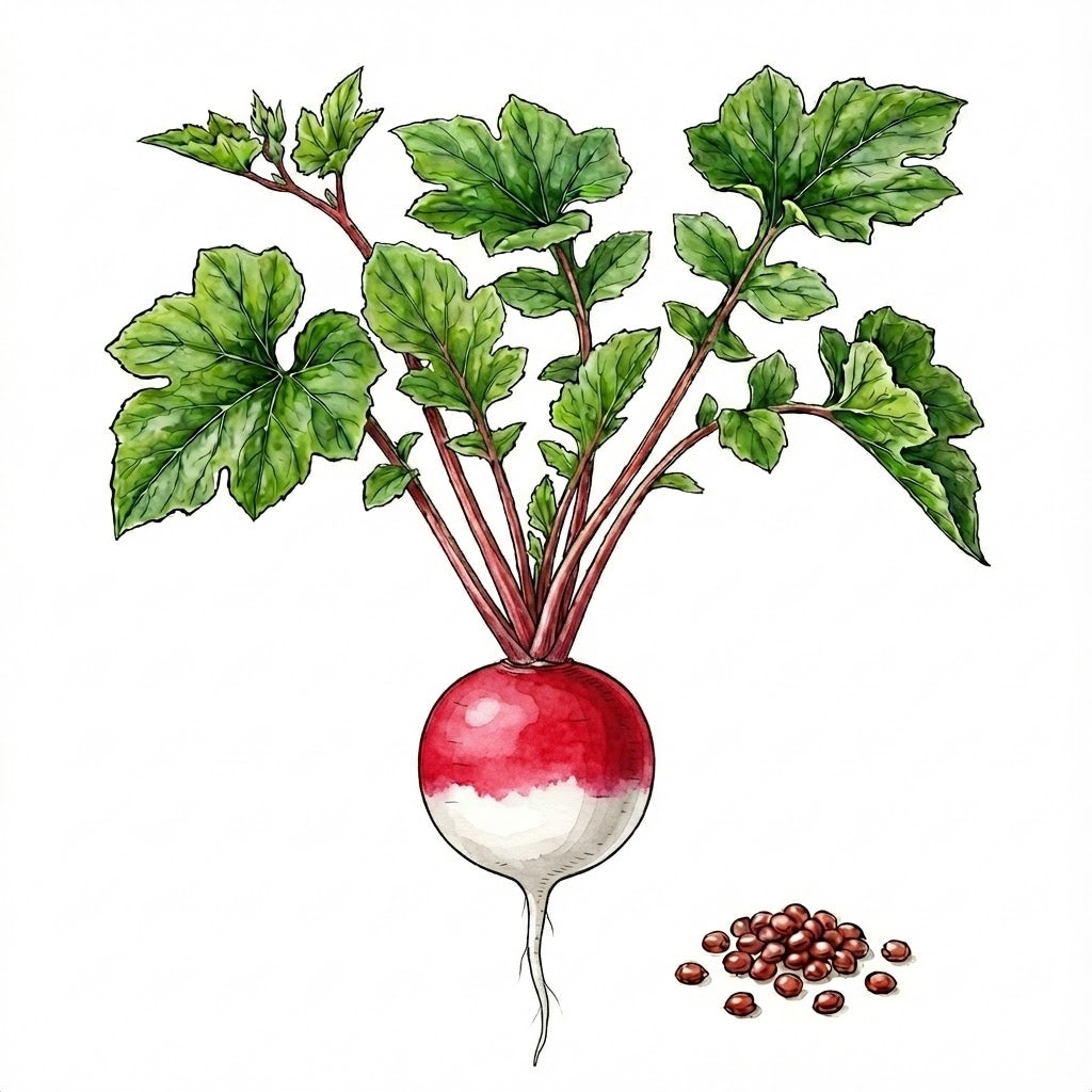 RADISH Seeds, Sparkler | Heirloom Boulevard