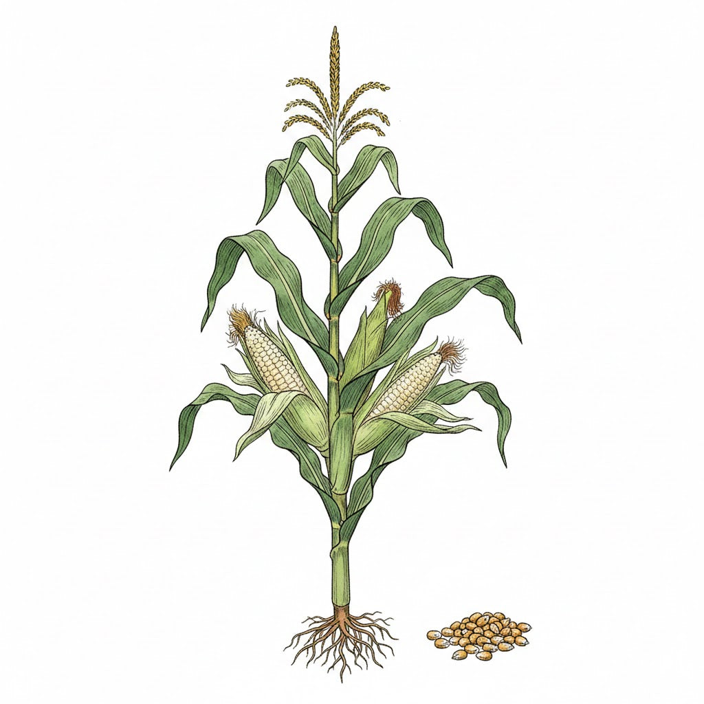 SWEET CORN Seeds, Silver King White | Heirloom Boulevard