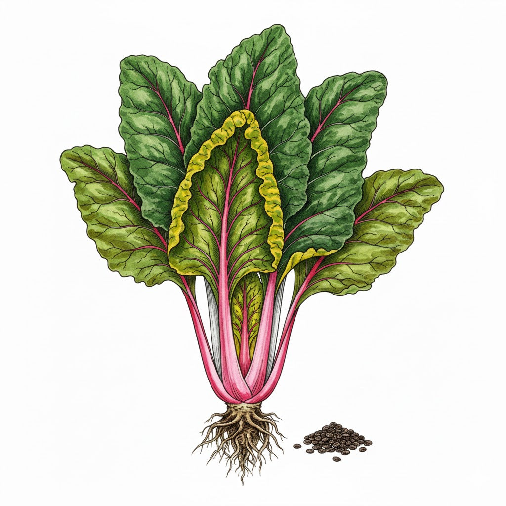 SWISS CHARD Seeds, Ruby Red | Heirloom Boulevard