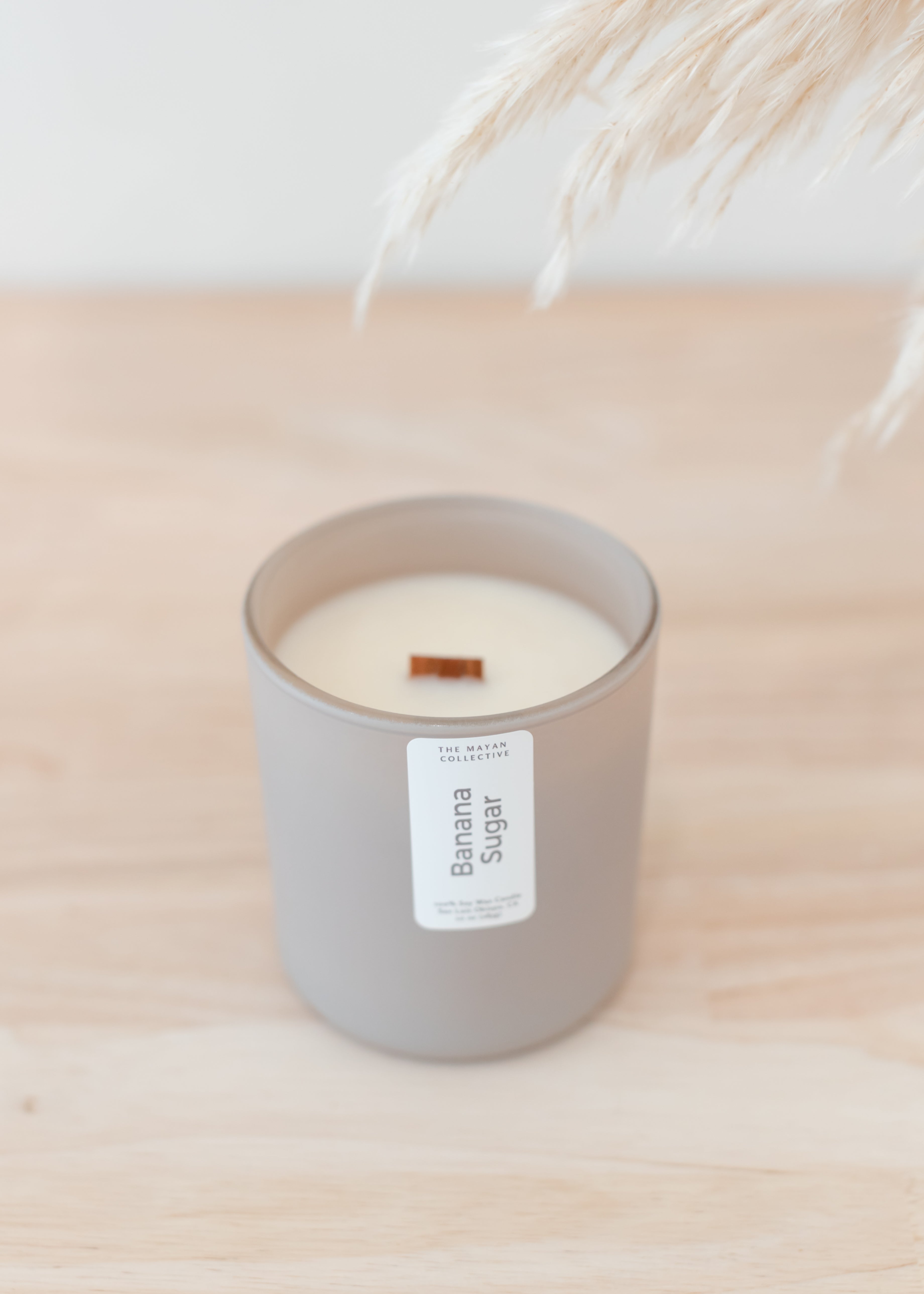 Banana + Sugar Soy Wax Candle 10 oz