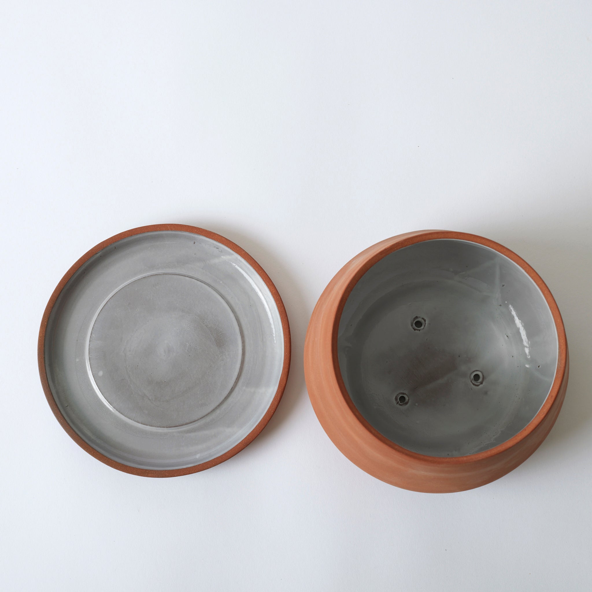 LBE Design Rancho Planter - 5 Inch with Saucer | Heirloom Boulevard