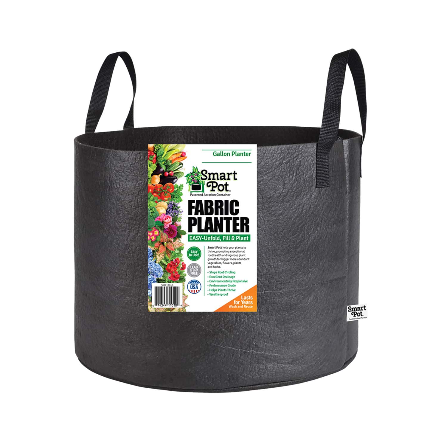 Smart Pot Fabric Planter | Heirloom Boulevard