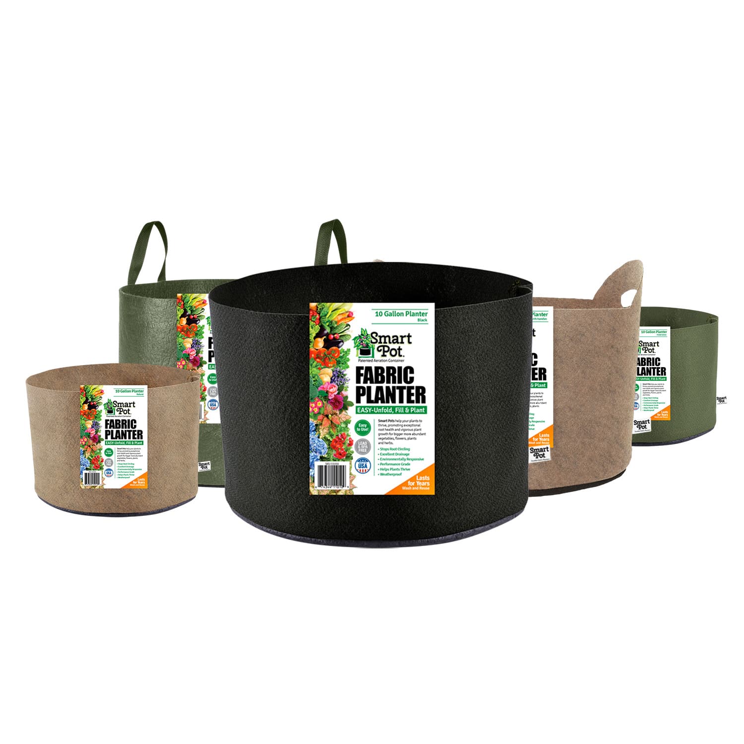 Smart Pot Fabric Planter | Heirloom Boulevard