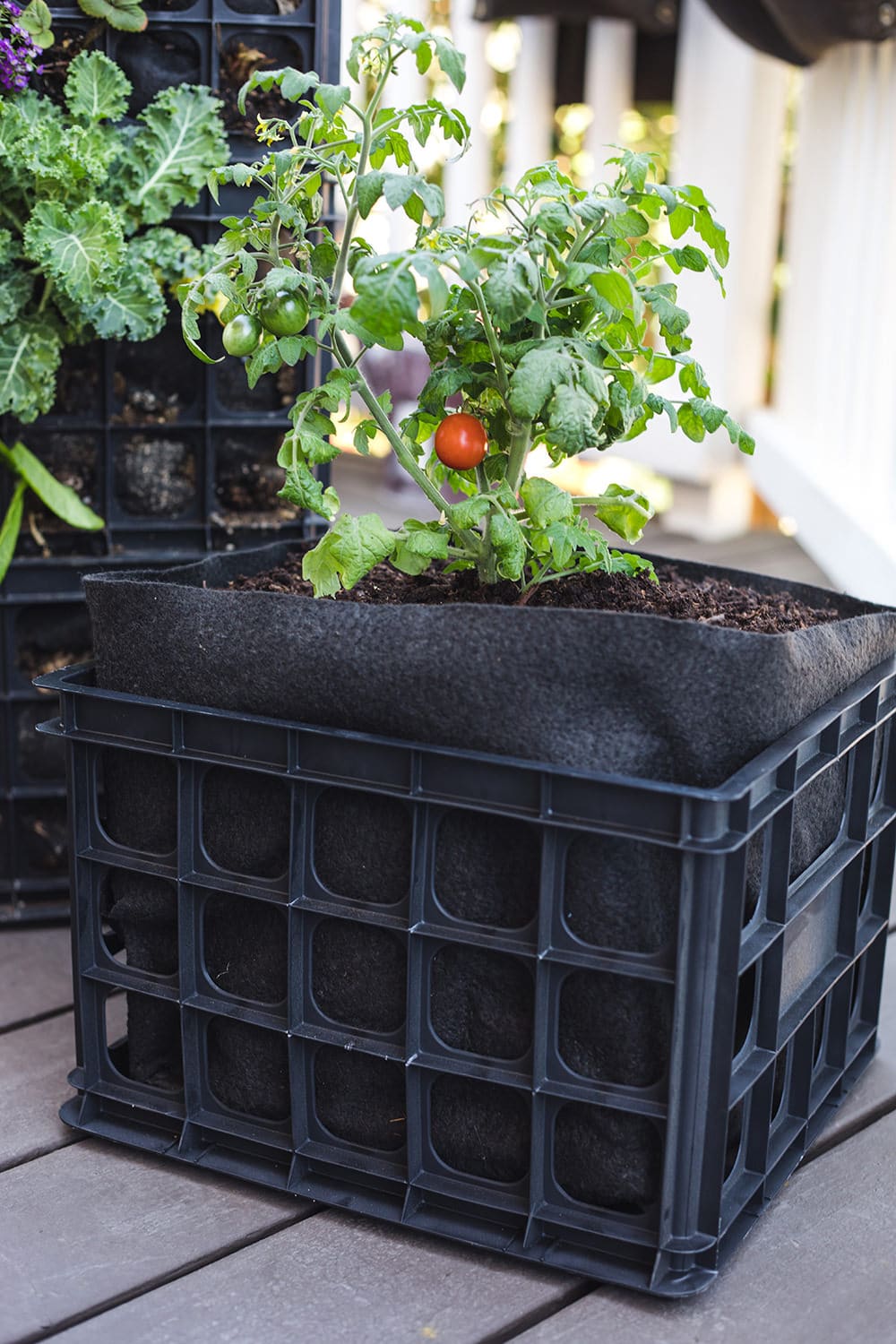 Smart Pot Milk Crate Liner | Heirloom Boulevard