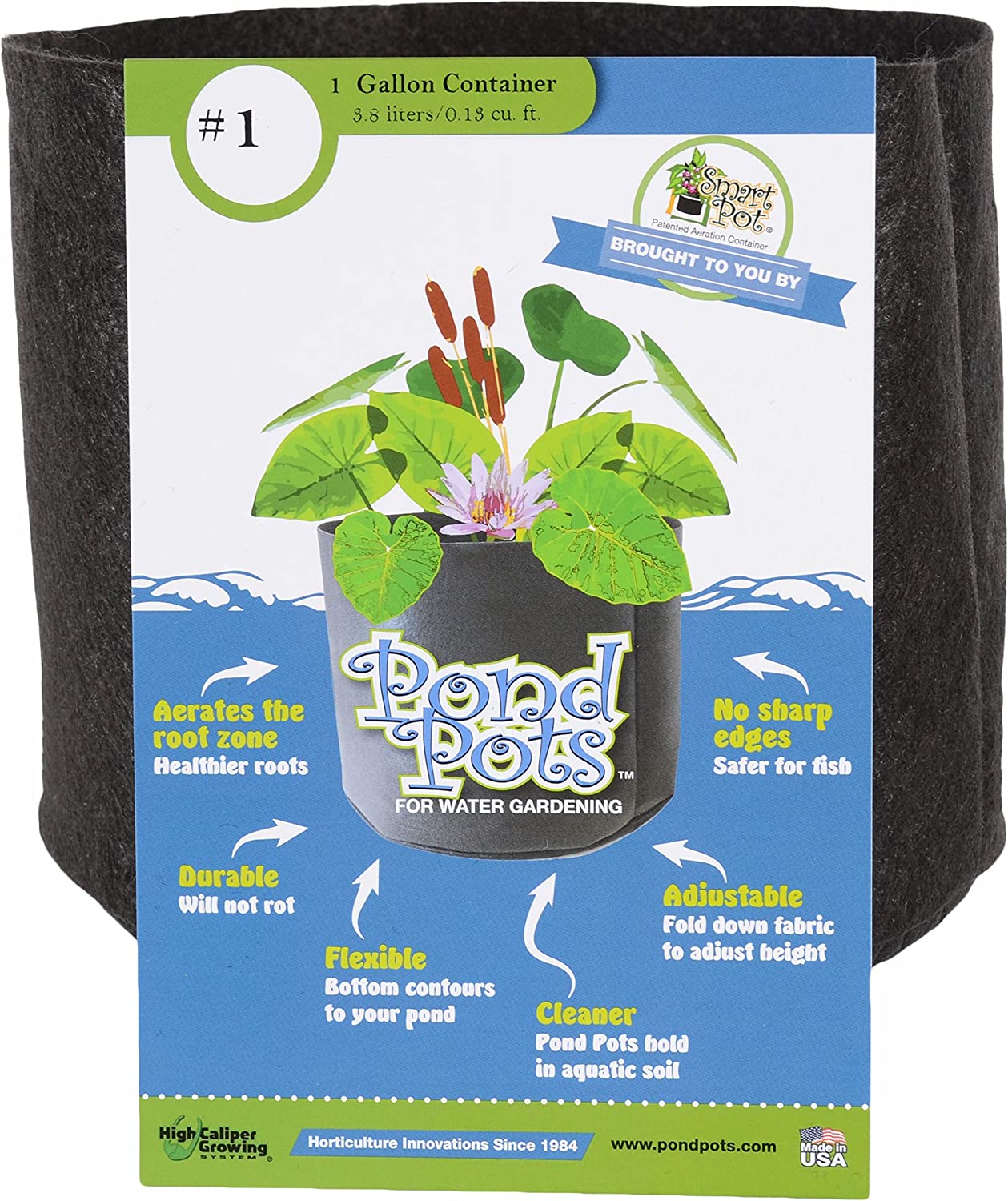 Smart Pot Pond Pot 1 Gallon | Heirloom Boulevard