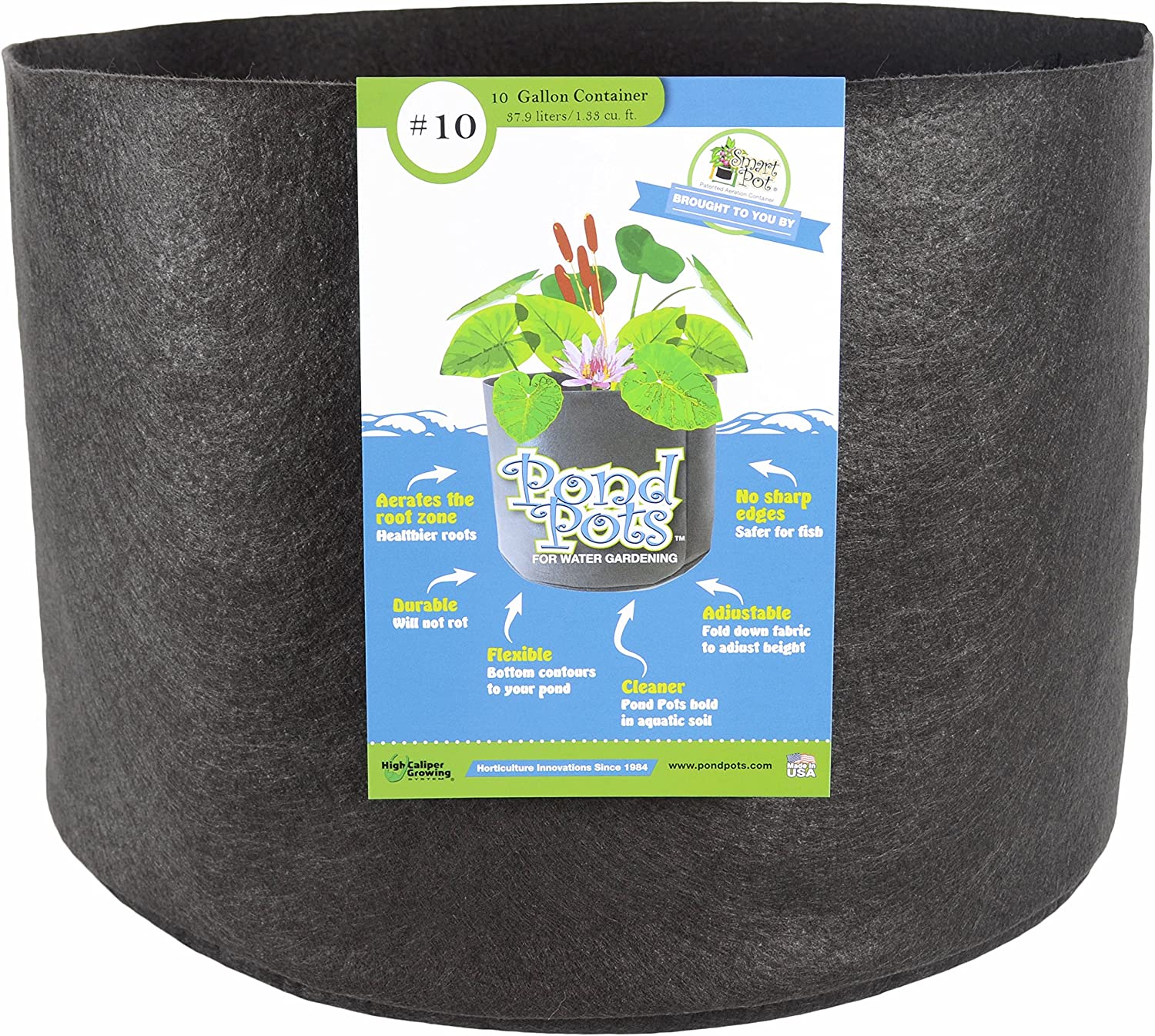 Smart Pot Pond Pot 10 Gallon | Heirloom Boulevard
