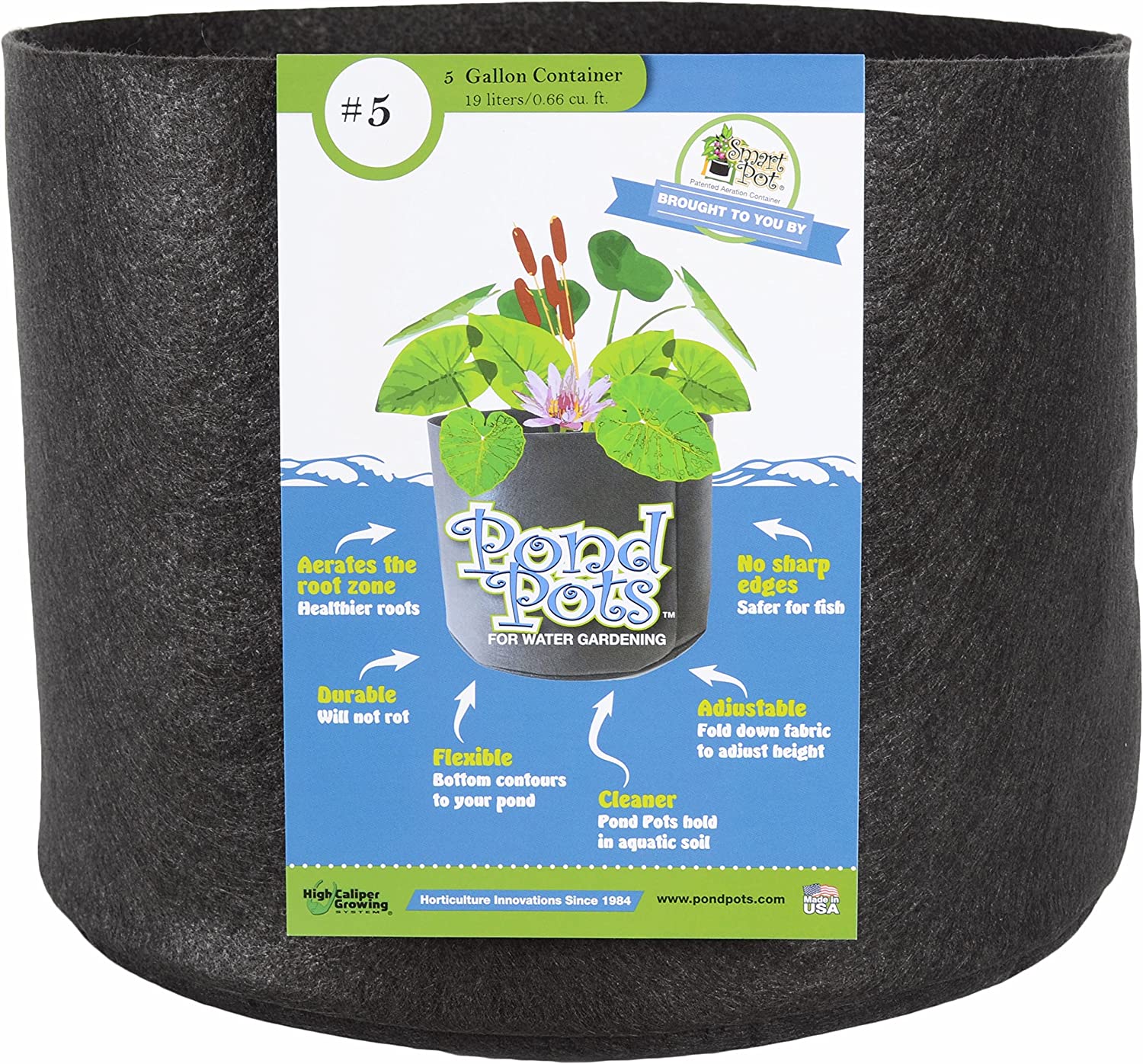 Smart Pot Pond Pot 5 Gallon | Heirloom Boulevard