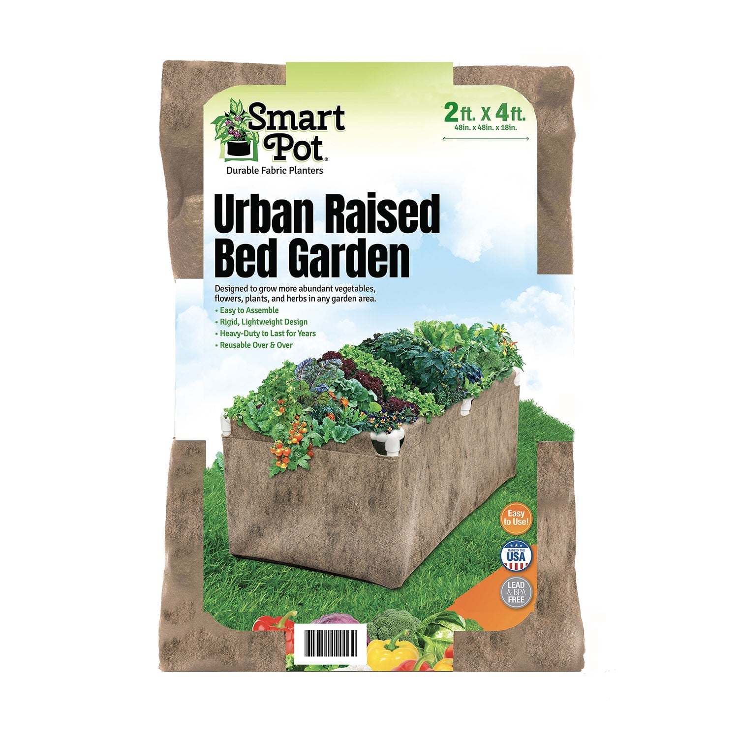 Smart Pot Urban Raised Bed | Heirloom Boulevard