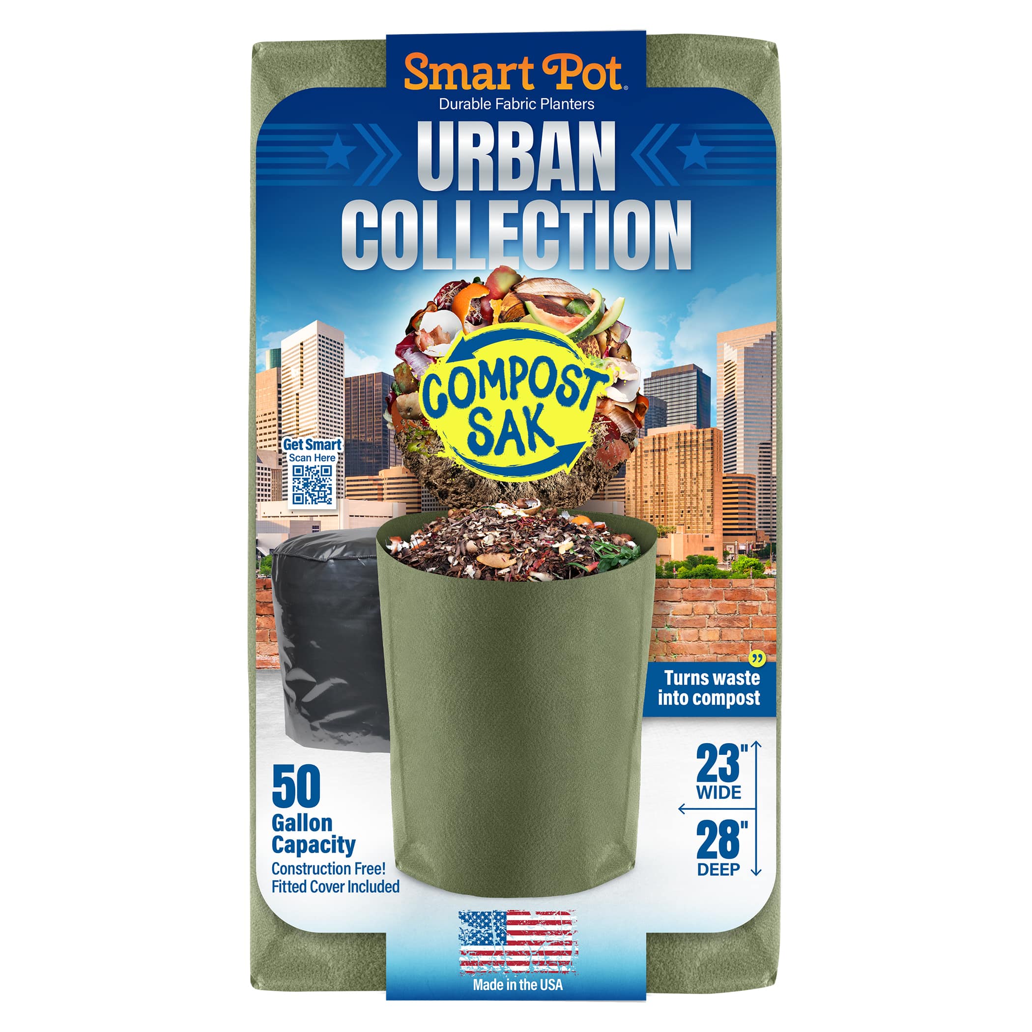 Smart Pot Urban Compost Sak | Heirloom Boulevard