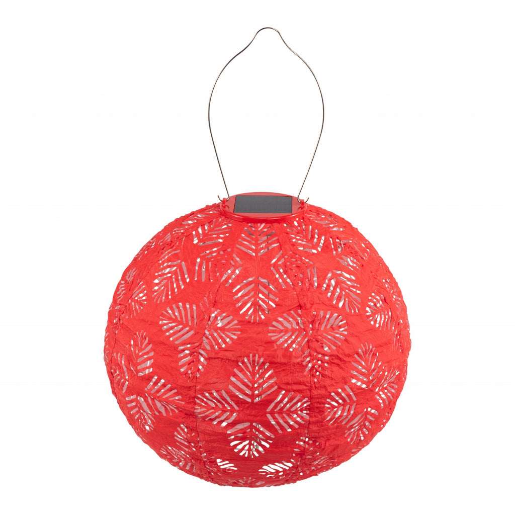 Allsop Soji Stella - Brights Geo Palm - 12" Solar Lantern | Heirloom Boulevard