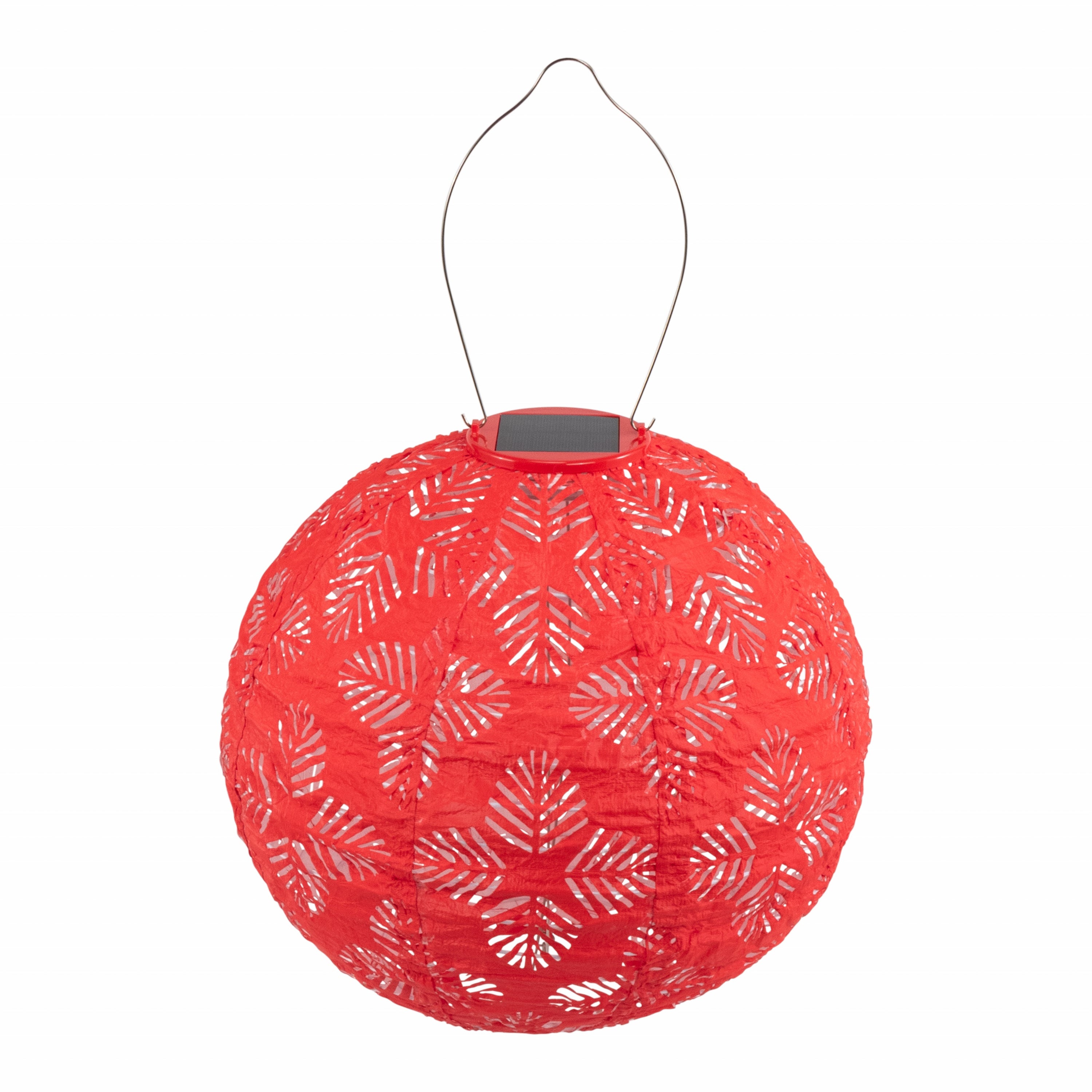 Allsop Soji Stella - Brights Geo Palm - 12" Solar Lantern | Heirloom Boulevard