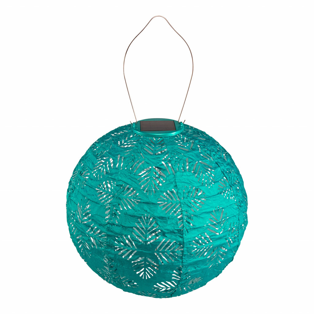 Allsop Soji Stella - Brights Geo Palm - 12" Solar Lantern | Heirloom Boulevard