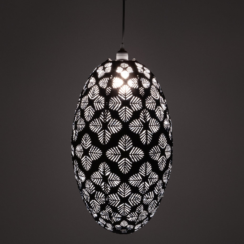 Allsop Soji Stella Nova Geo Palm Pod - 22" Indoor / Outdoor Pendant Lamp (120V) | Heirloom Boulevard