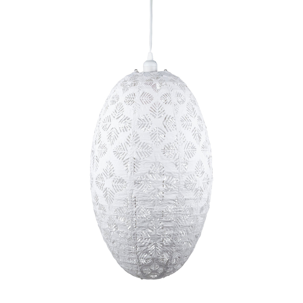 Allsop Soji Stella Nova Geo Palm Pod - 22" Indoor / Outdoor Pendant Lamp (120V) Bright White | Heirloom Boulevard