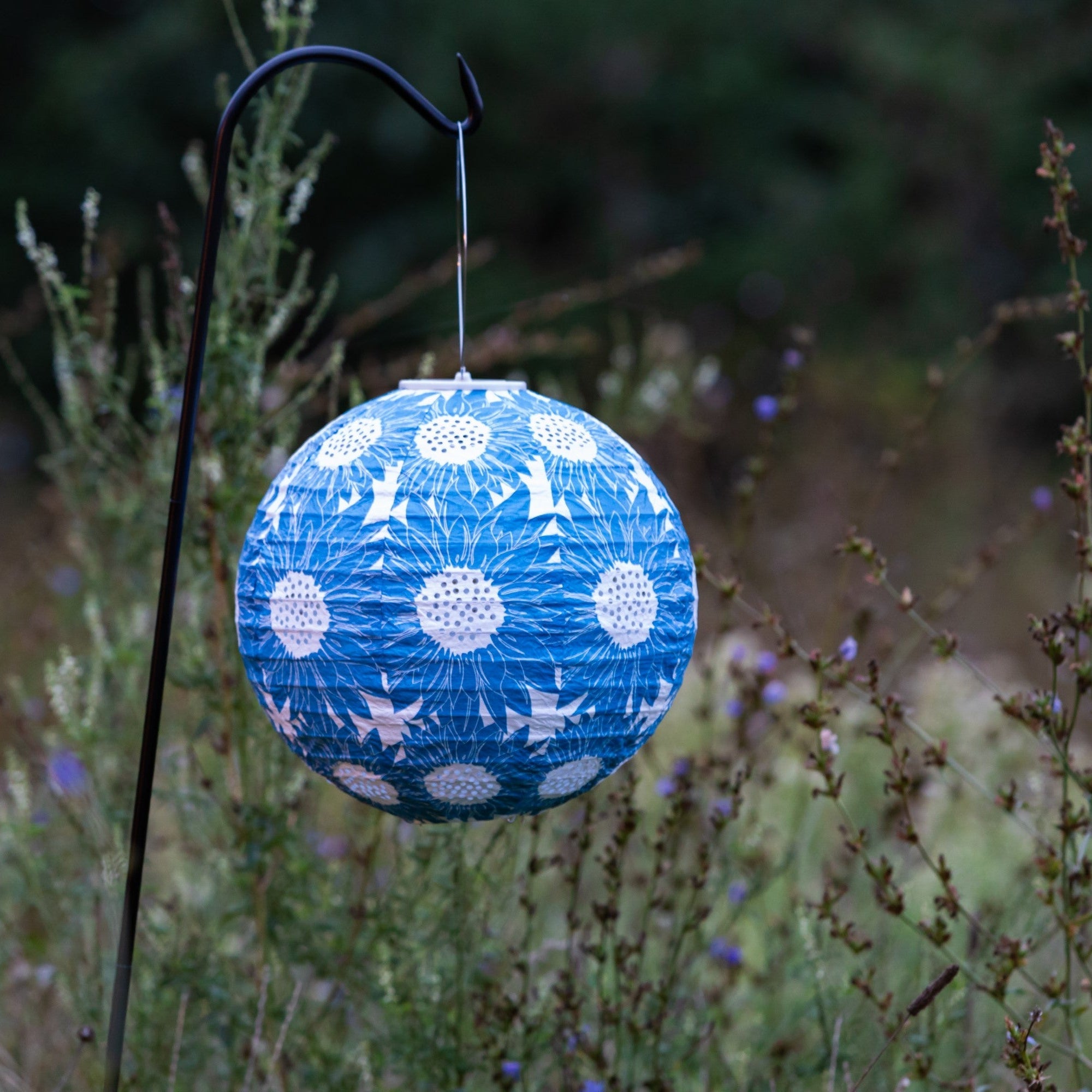Allsop Soji Stella - Sunflower - 12" Solar Lantern | Heirloom Boulevard