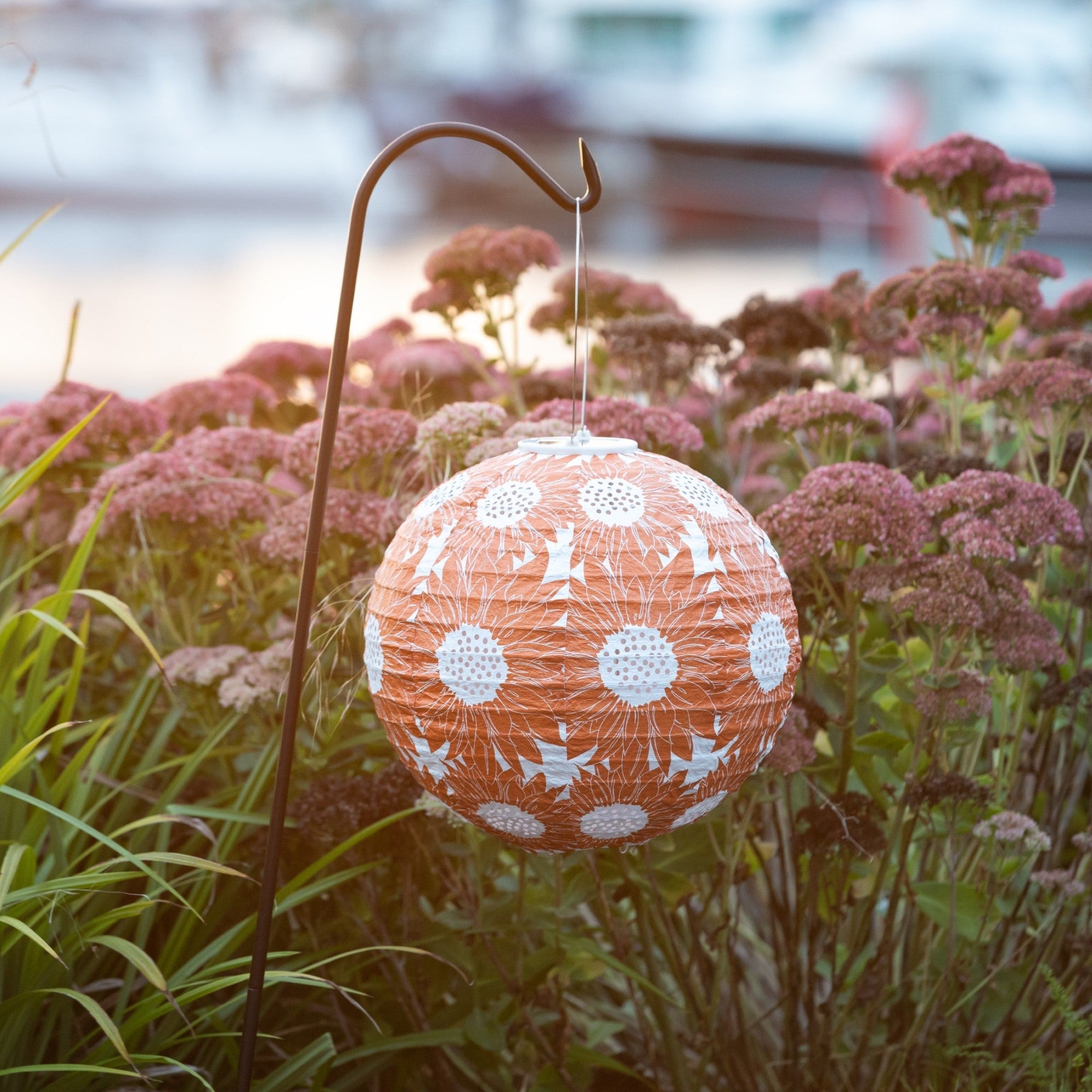 Allsop Soji Stella - Sunflower - 12" Solar Lantern | Heirloom Boulevard