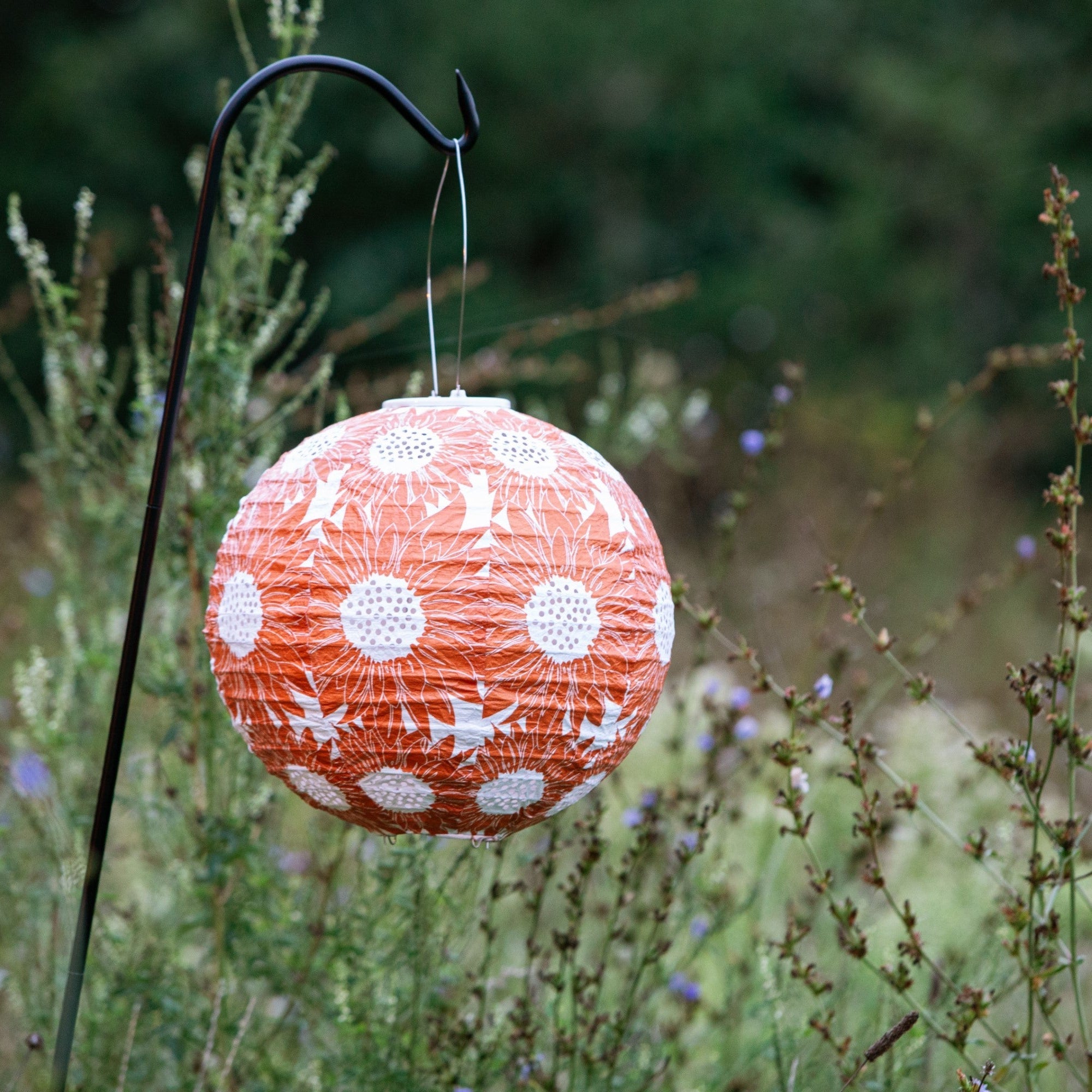Allsop Soji Stella - Sunflower - 12" Solar Lantern | Heirloom Boulevard