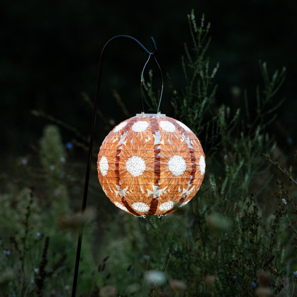 Allsop Soji Stella - Sunflower - 12" Solar Lantern | Heirloom Boulevard