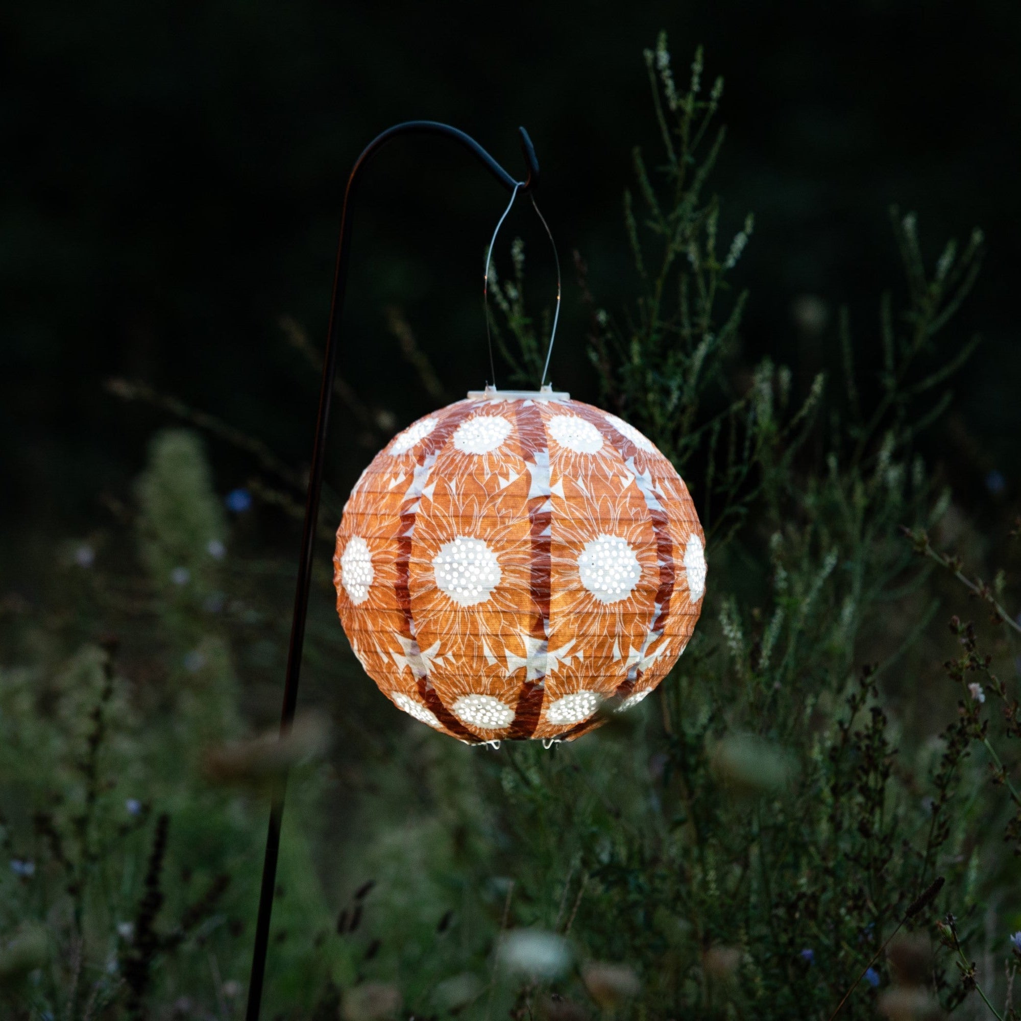 Allsop Soji Stella - Sunflower - 12" Solar Lantern | Heirloom Boulevard