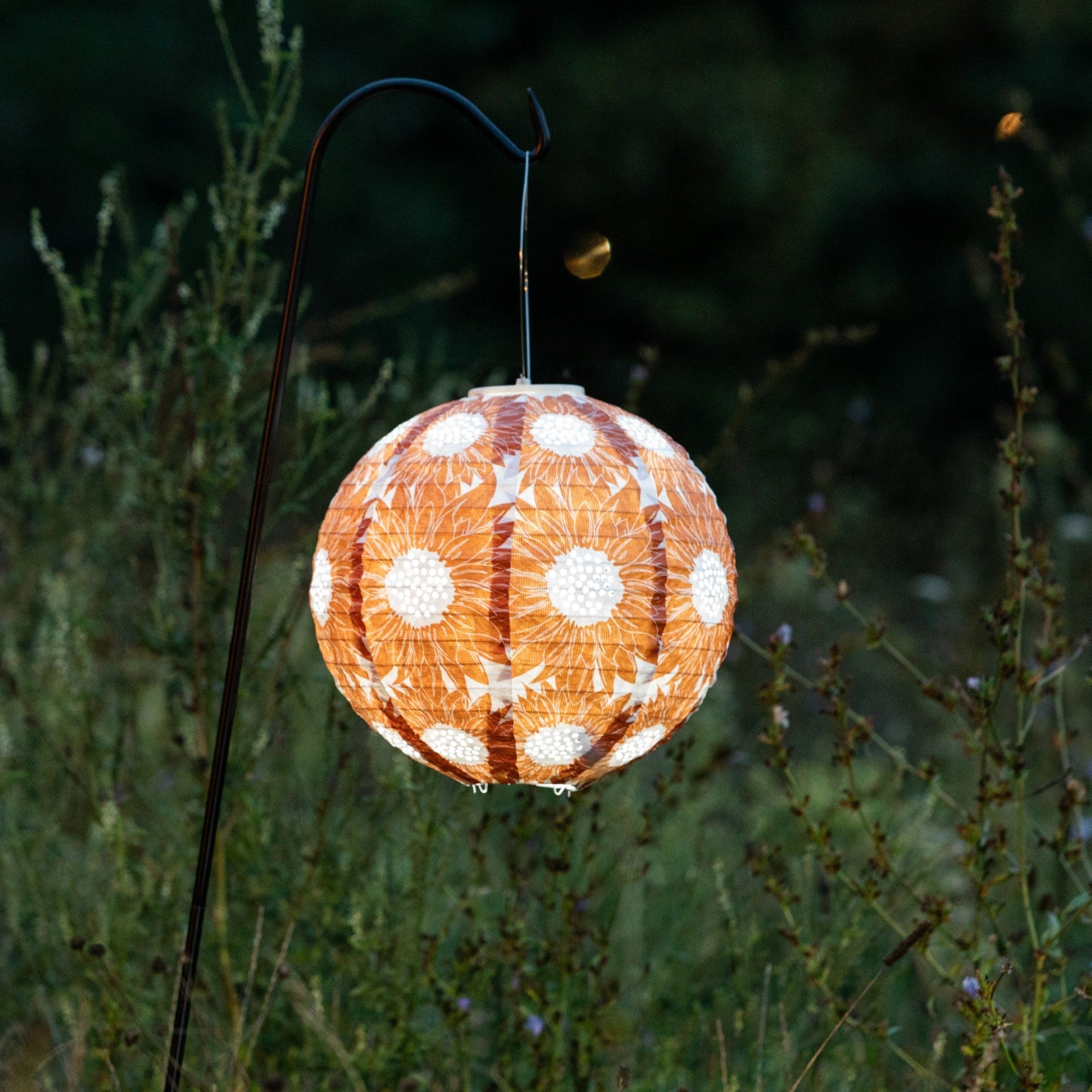 Allsop Soji Stella - Sunflower - 12" Solar Lantern | Heirloom Boulevard