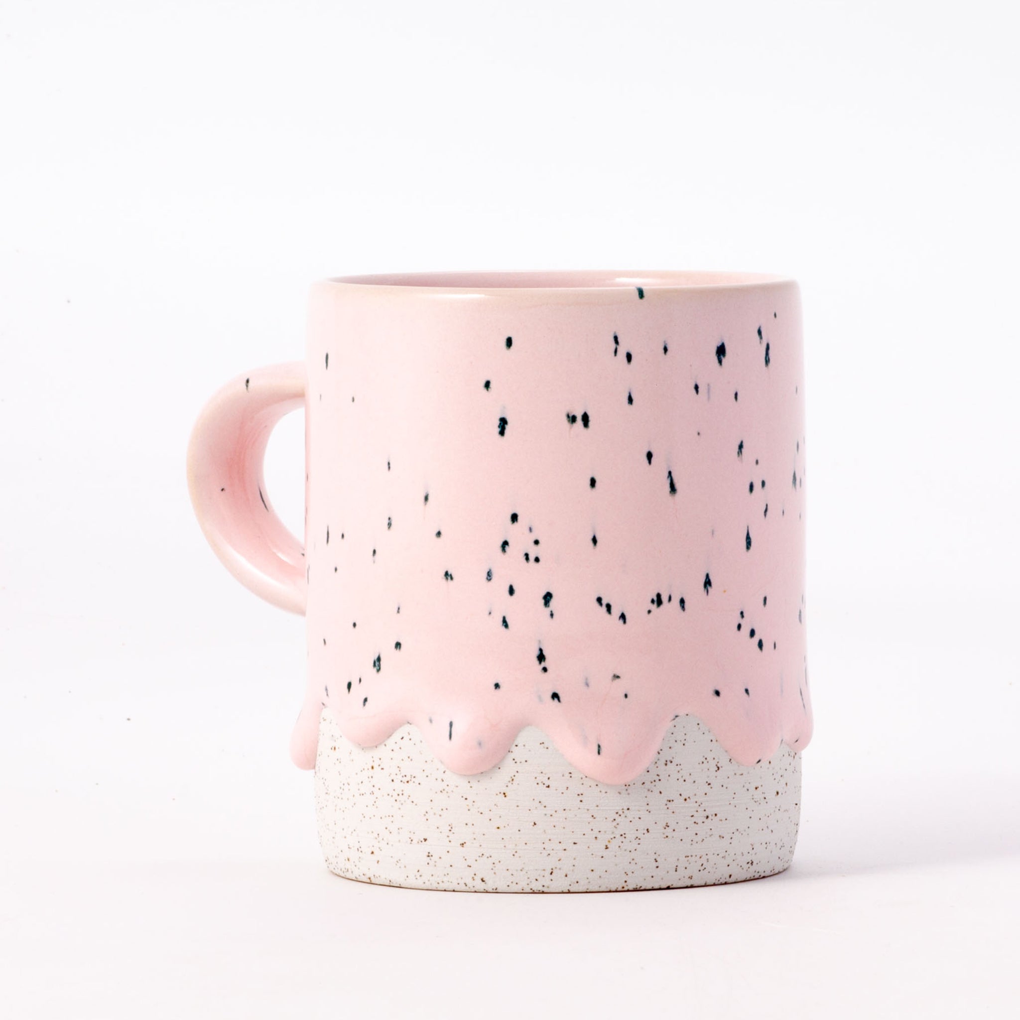 Cylinder Mug Speckled Bubblegum (seasonal) | Heirloom Boulevard