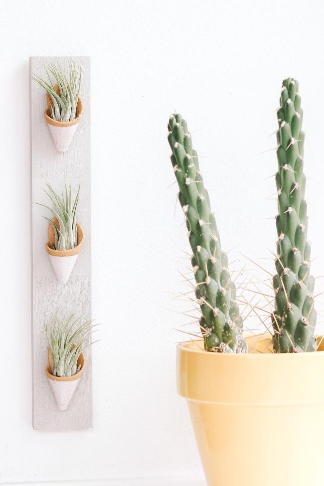 Carter + Rose Ceramic Wall Planter, Triple Carter + Rose | Heirloom Boulevard