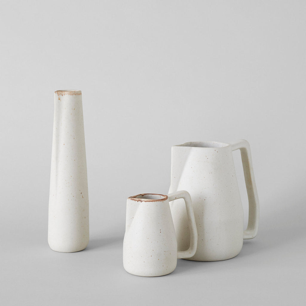 Bloomist Off-White Novah Pitcher | Heirloom Boulevard