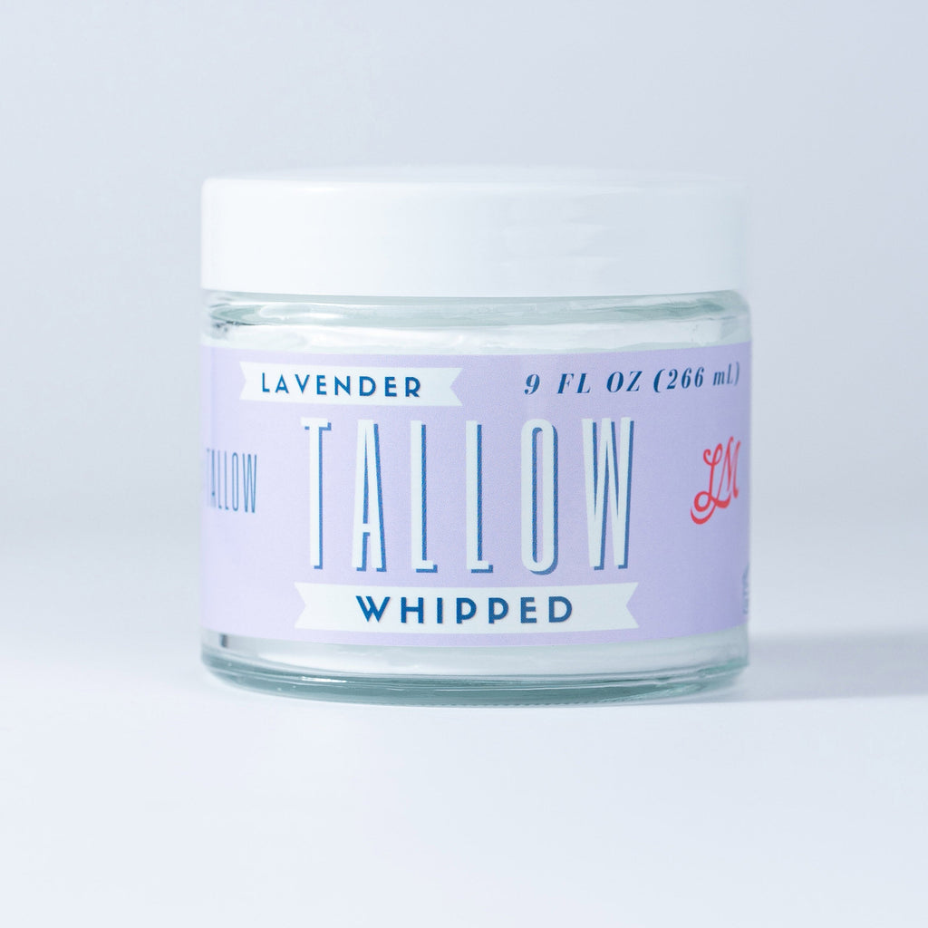 Whipped Tallow | All Natural Moisturizer Choose Scent Size 2oz-85oz Lady May Tallow | Heirloom Boulevard