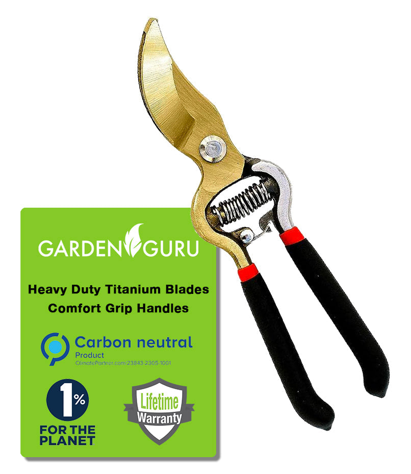 Garden Guru Titanium Bypass Garden Pruner Clippers | Heirloom Boulevard