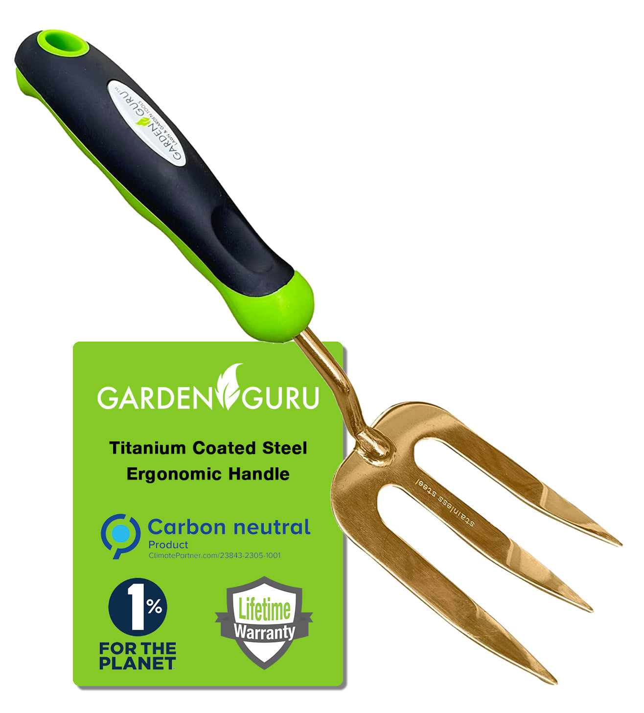 Garden Guru Titanium Hand Weeder Fork Tool | Heirloom Boulevard
