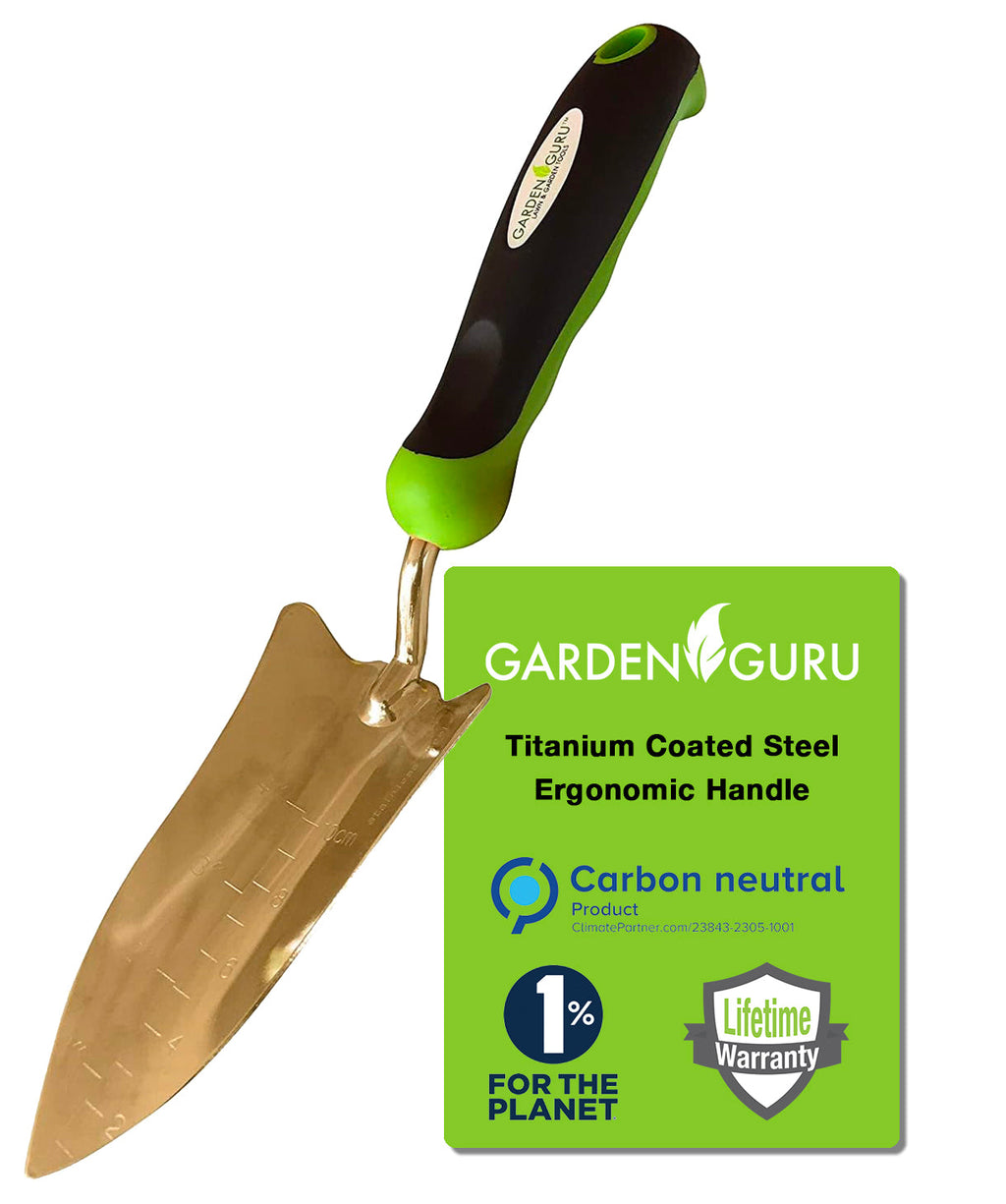 Garden Guru Titanium Garden Transplanter Trowel | Heirloom Boulevard