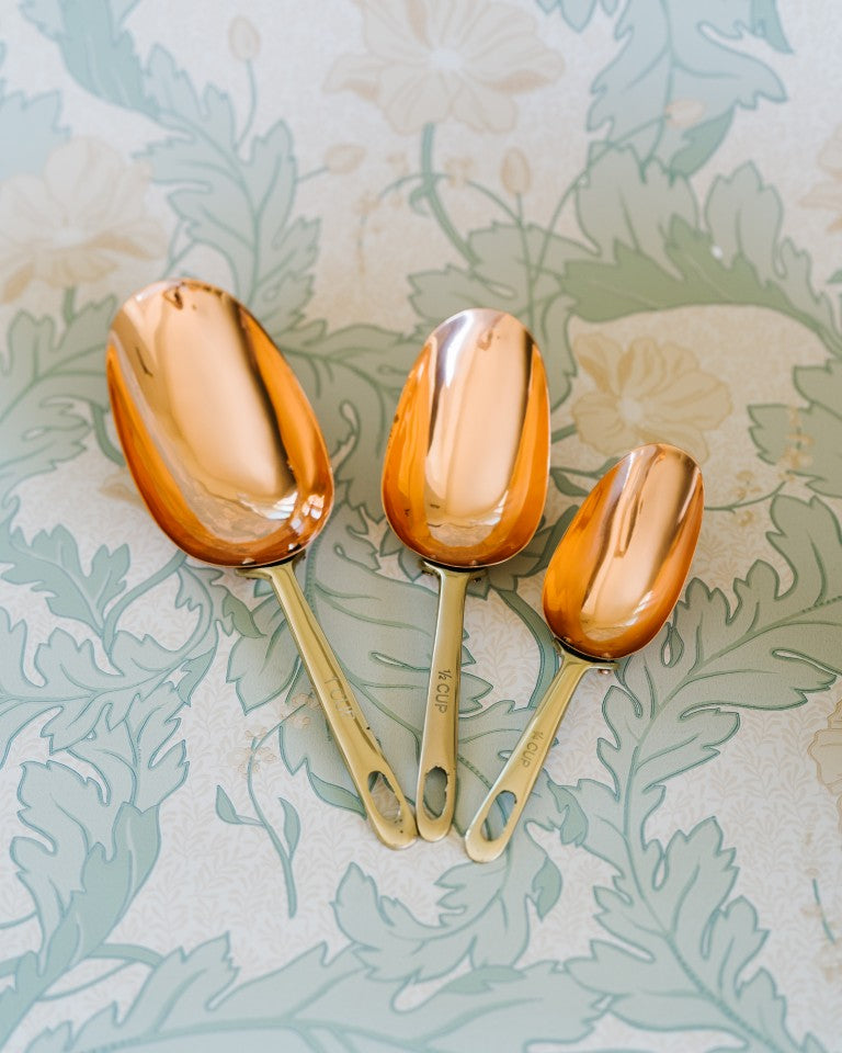 Galley & Fen Copper Measuring Scoops | Heirloom Boulevard