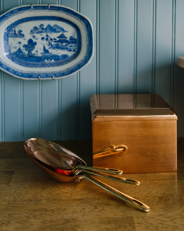 Galley & Fen Copper Measuring Scoops | Heirloom Boulevard