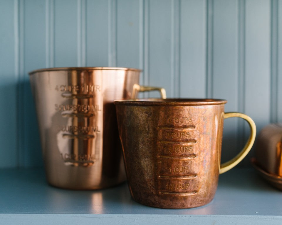 Galley & Fen Copper Liquid Measuring Cup | Heirloom Boulevard