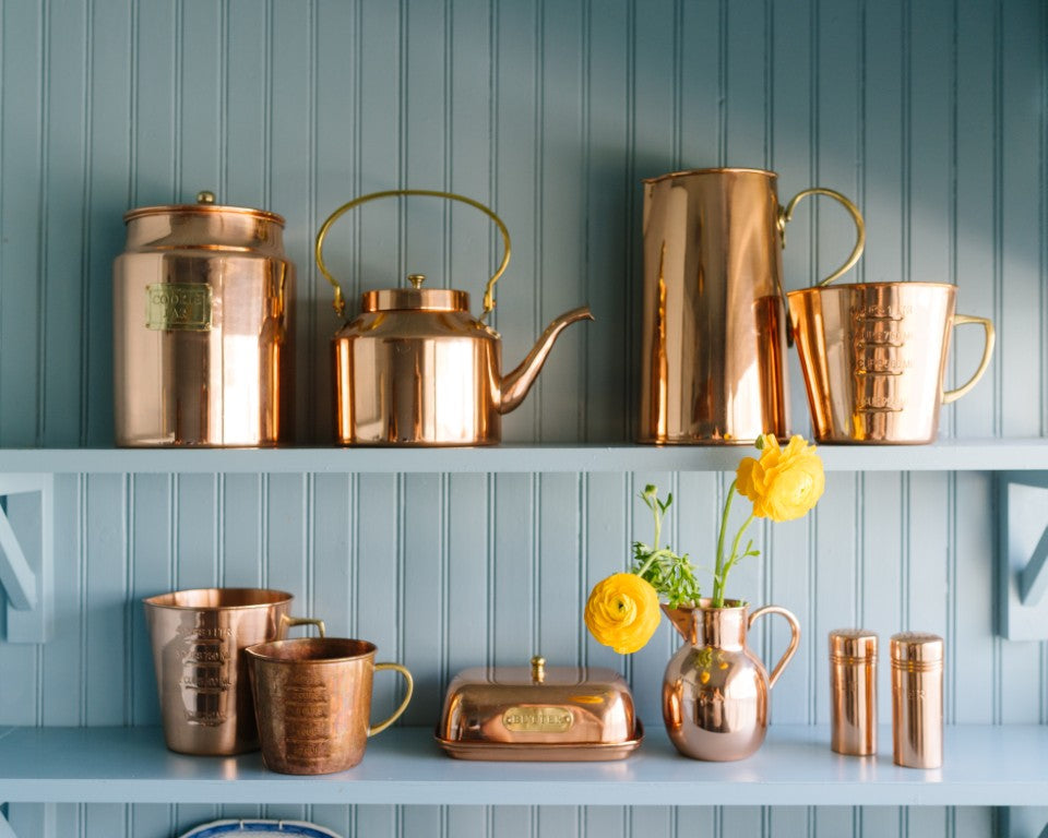 Galley & Fen Copper Butter Dish | Heirloom Boulevard