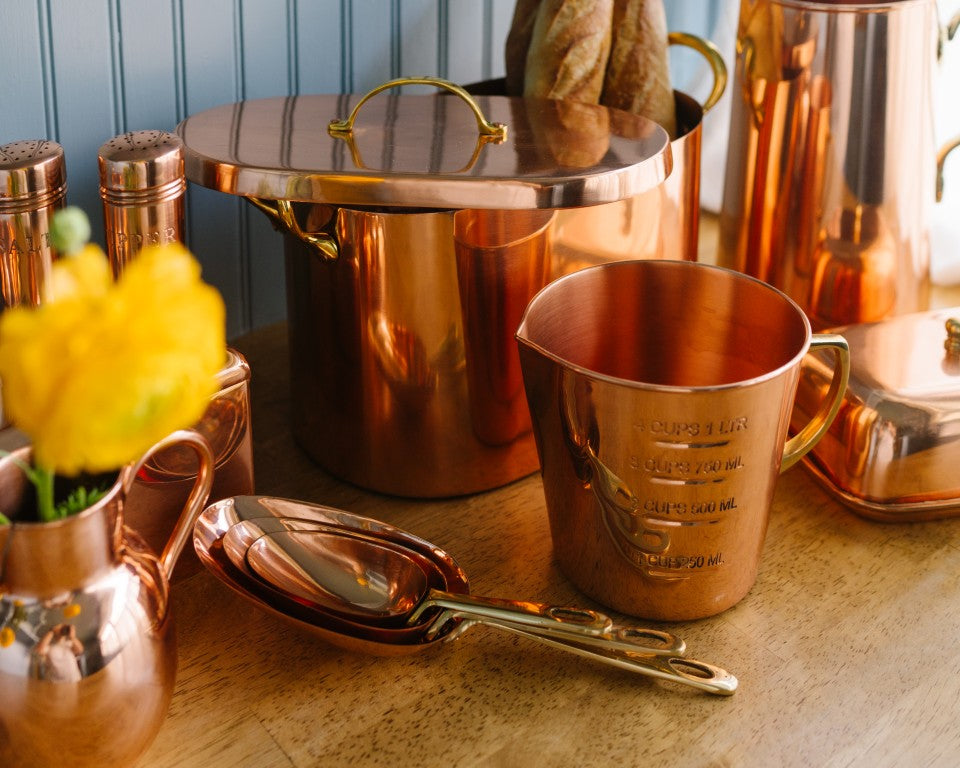 Galley & Fen Copper Measuring Scoops | Heirloom Boulevard