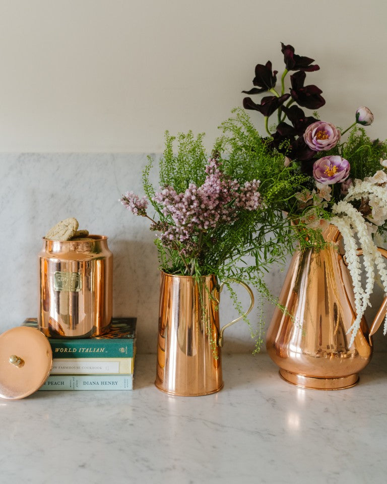 Galley & Fen Copper Water Pitcher | Heirloom Boulevard