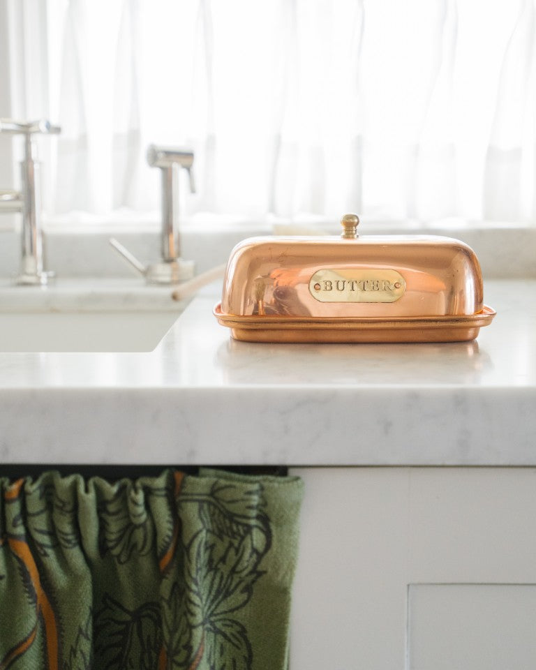 Galley & Fen Copper Butter Dish | Heirloom Boulevard