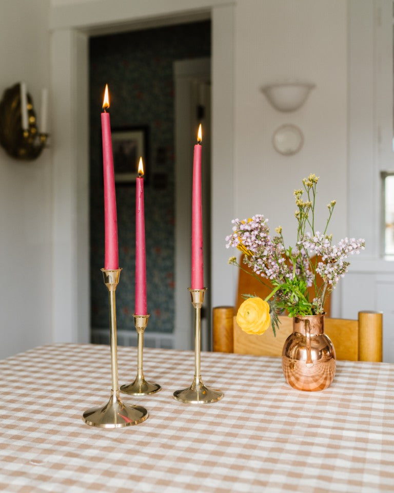 Galley & Fen Brass Candle Holders | Heirloom Boulevard