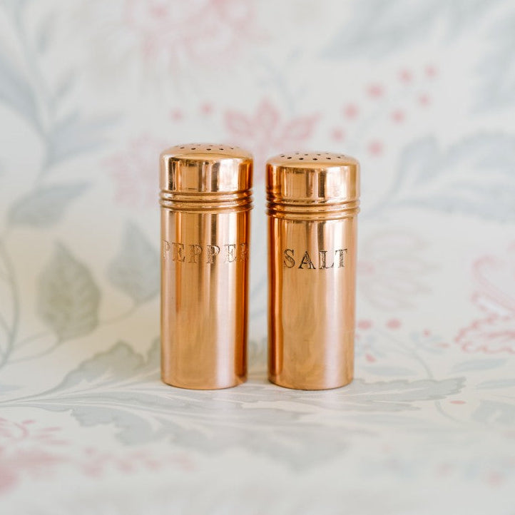 Galley & Fen Copper Salt & Pepper Shakers | Heirloom Boulevard