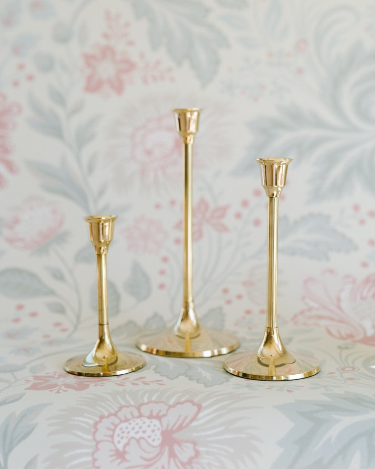 Galley & Fen Brass Candle Holders | Heirloom Boulevard