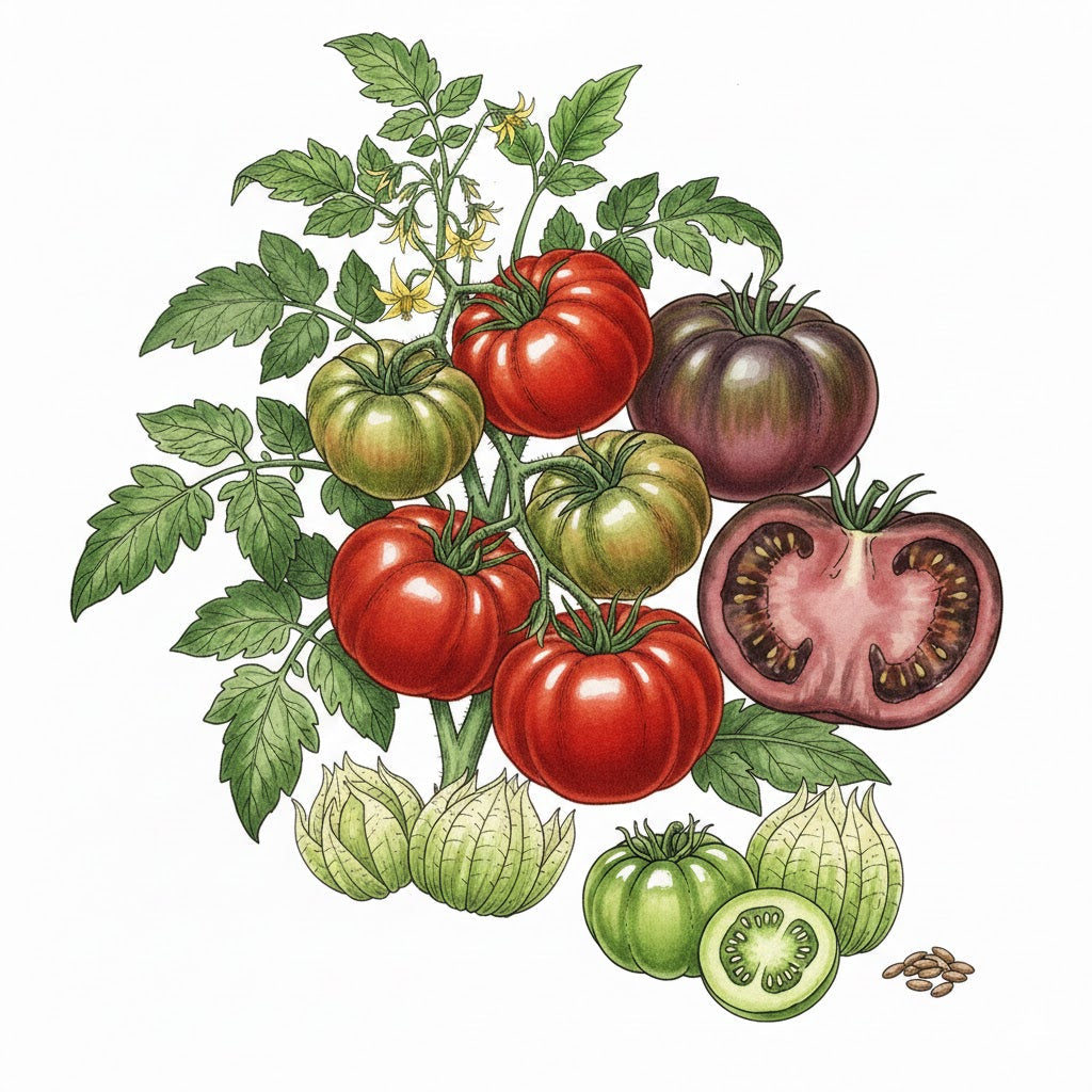 TOMATO Seeds, Heirloom Blend | Heirloom Boulevard