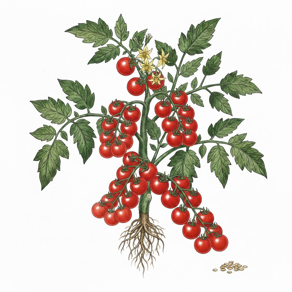 TOMATO Seeds, Red Cherry (Large) | Heirloom Boulevard