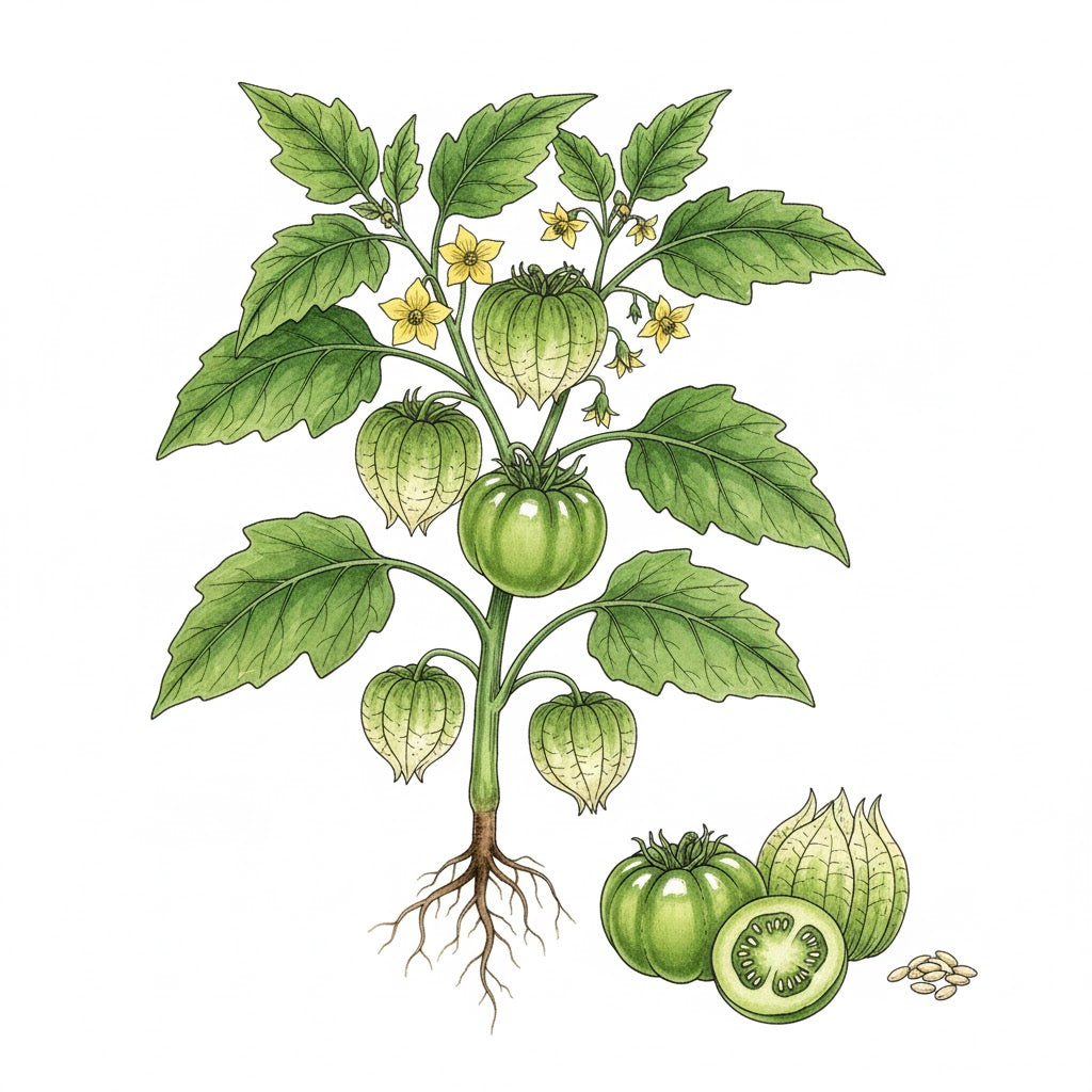 TOMATO Seeds, Tomatillo Verde | Heirloom Boulevard