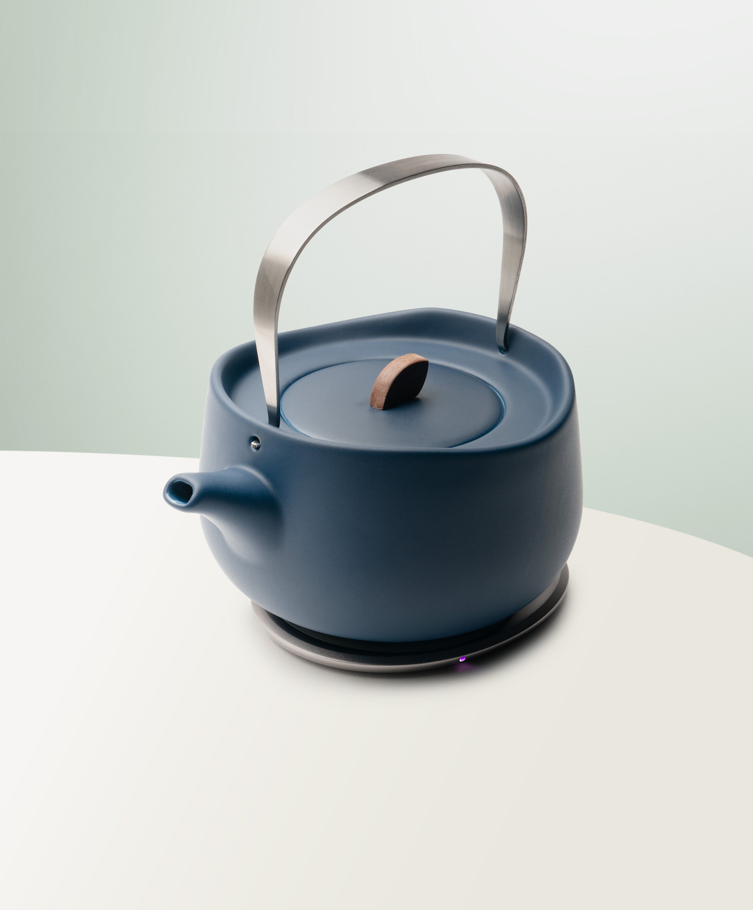 OHOM Leiph Self-heating Teapot Set - Deep Navy | Heirloom Boulevard