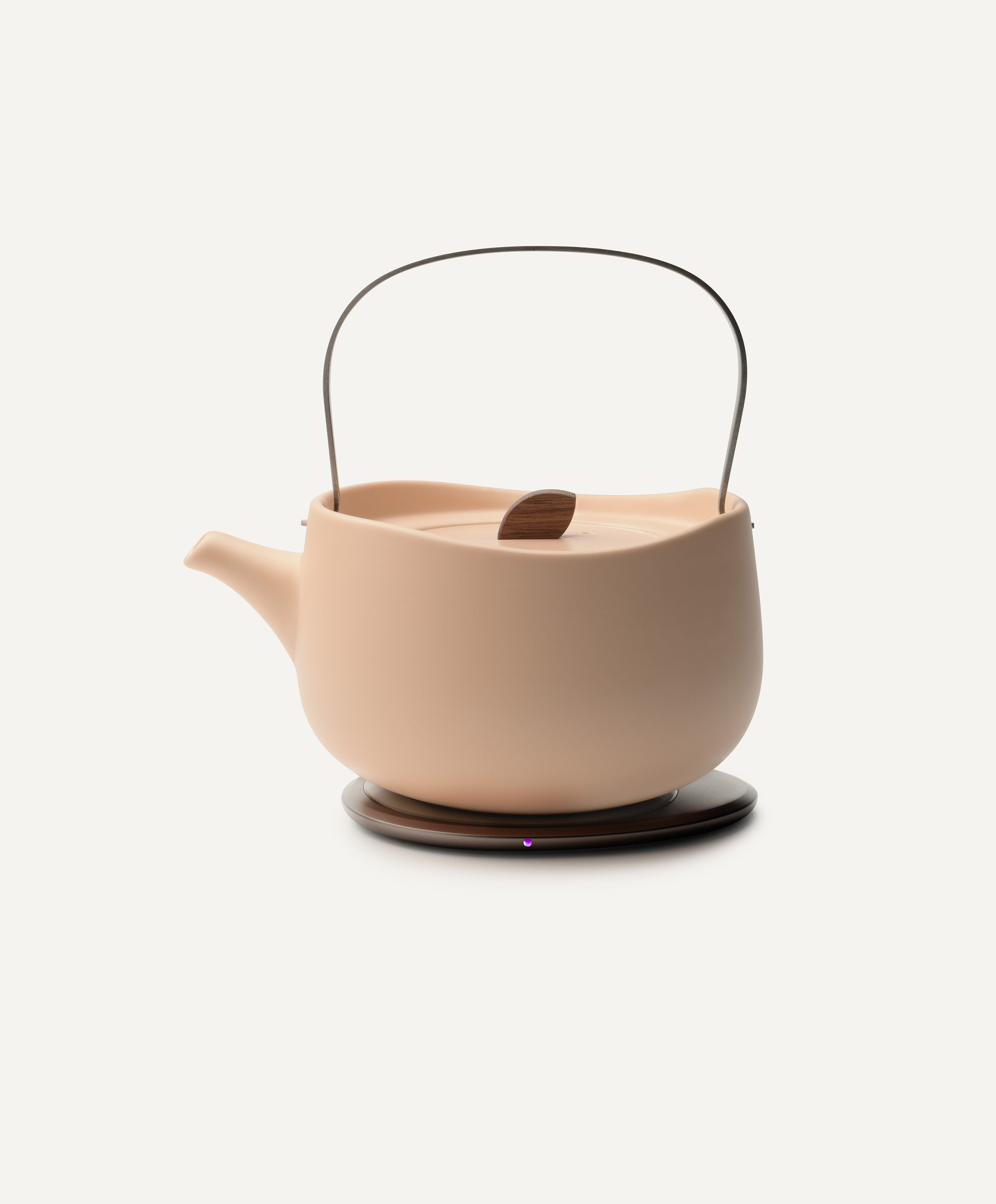 OHOM Leiph Self-heating Teapot Set - Rosy Apricot | Heirloom Boulevard