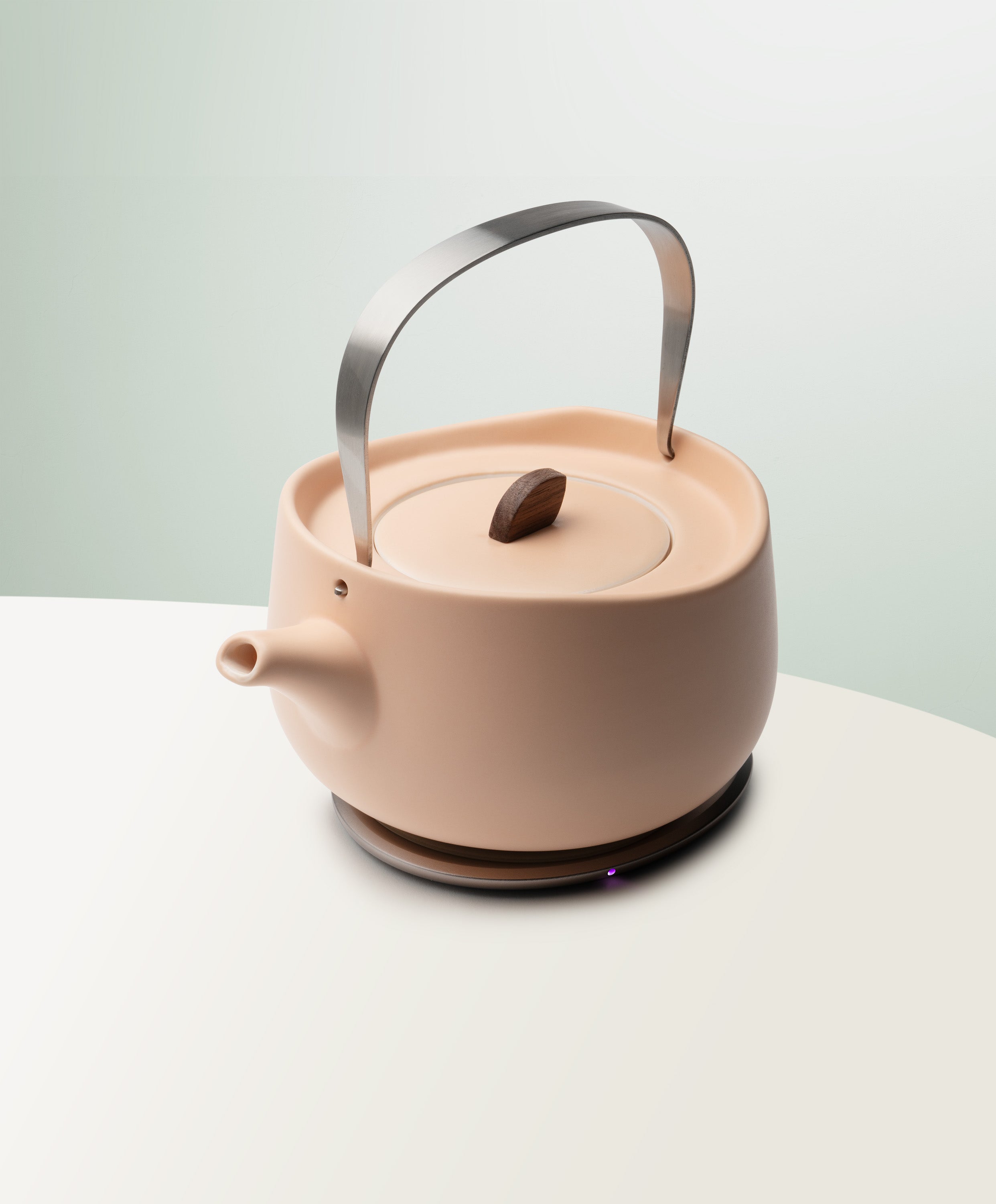 OHOM Leiph Self-heating Teapot Set - Rosy Apricot | Heirloom Boulevard